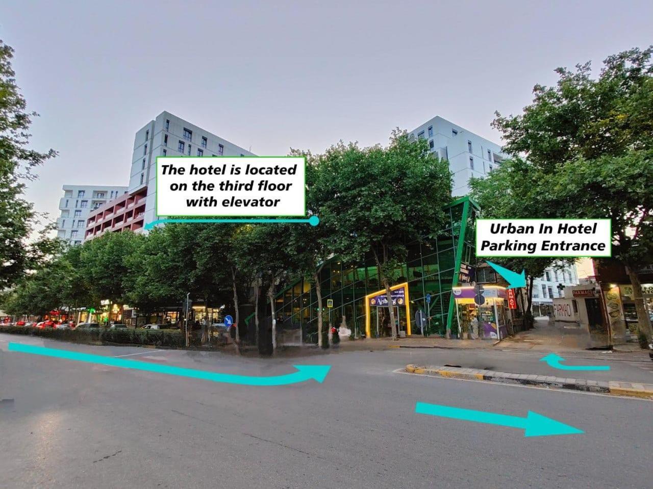 Urbanin Apartment & Hotel ติรานา ภายนอก รูปภาพ